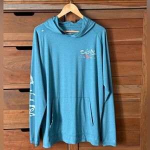 Salt Life Live Salty SLX Hoodie Size XL